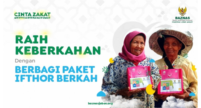 Berbagi Paket Makanan untuk Dhuafa