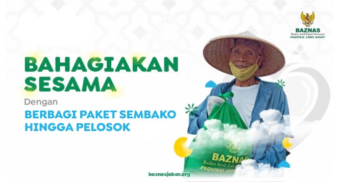 Berbagi Paket Sembako Hingga Pelosok Jabar