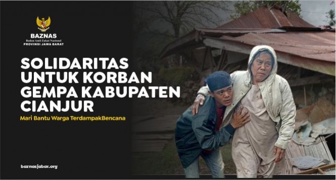 Solidaritas untuk korban cianjur dan lainnya