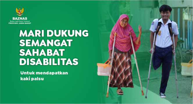 Mari Dukung Semangat Sahabat Disabilitas