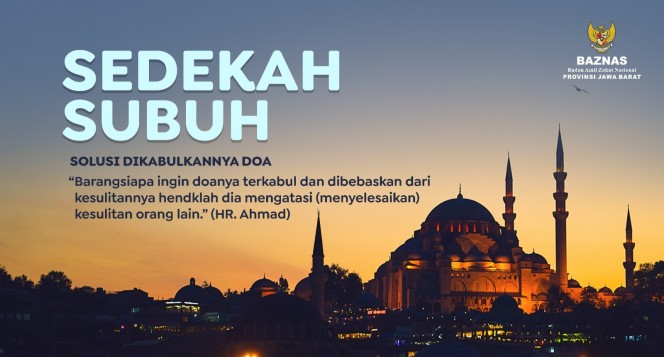 Awali Hari dengan Sedekah Subuh