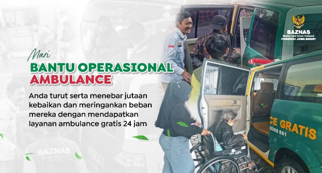 SEDEKAH UNTUK OPERASIONAL AMBULANCE GRATIS