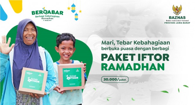 Lengkapi Ibadah Puasa dengan berbagi paket Ifthor