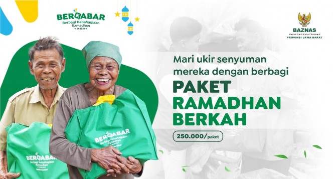 Bantu dhuafa dengan Paket Ramadhan Berkah