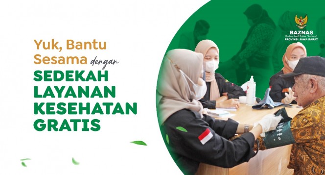 Hadirkan Layanan Kesehatan Gratis Lansia Dhuafa