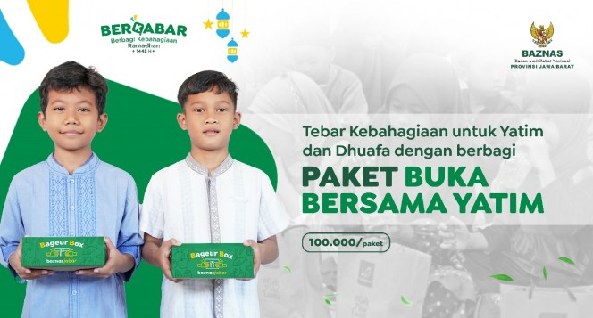 Raih berkah Ramadhan, Ajak Anak Yatim Buka Bersama