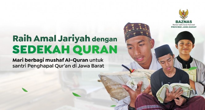 Alirkan Pahala Sedekah 10.000 Quran di Pelosok