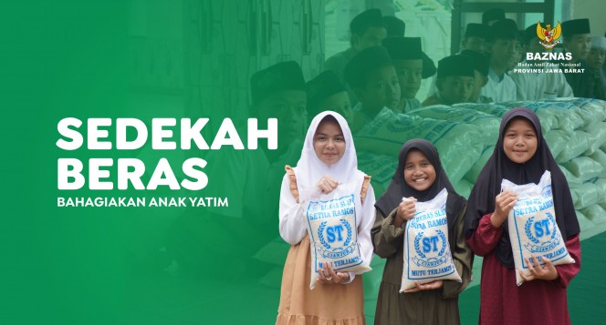 Satu Karung Beras, Sejuta Senyum Yatim