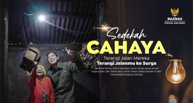 Sedekah Cahaya: Terangi Jalanmu Ke Surga