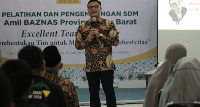 Pelatihan dan Pengembangan SDM Amil BAZNAS Jabar