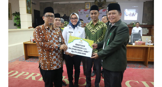 Seremonial Pendistribusian zakat