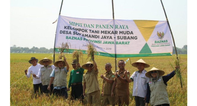 Panen Raya Bersama BAZNAS JABAR