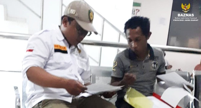 Layanan Aktif BAZNAS JABAR Menyalurkan Bantuan Langsung Kesehatan Untuk Kesembuhan Bayi Kembar