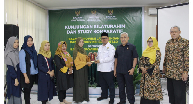 Kunjungan Kerja dan Study Komparatif BAZNAS Gorontalo & BAZNAS JATENG