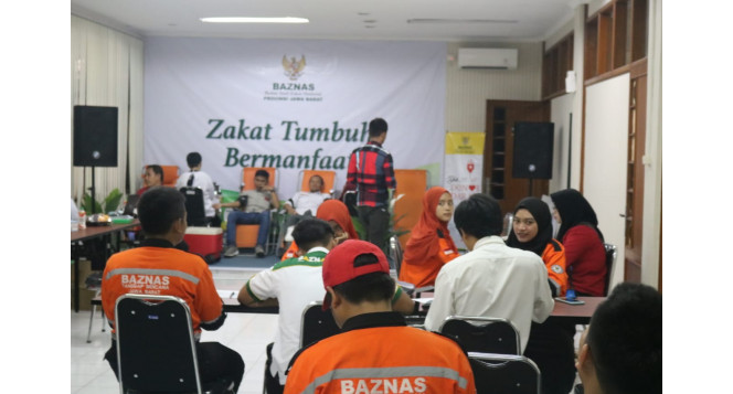 Setetes Kasih Sejuta Harapan, Aksi Donor Darah BAZNAS Jabar