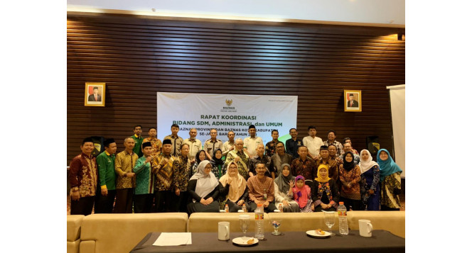 Rapat Koordinasi Bidang SAU BAZNAS JABAR dan BAZNAS KOKAB Se-JABAR Tahun 2019