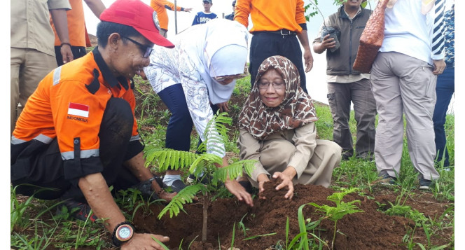 Hari Kanker Sedunia, BTB JABAR Tanam 1000 Pohon Pencegah Kanker