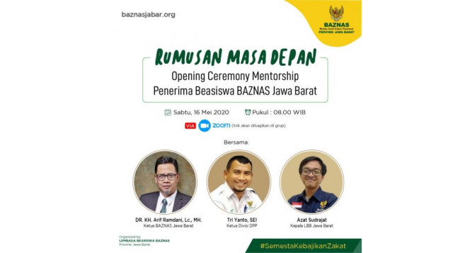 BAZNAS Jabar Siap Dampingi Mahasiswa Kurang Mampu Mewujudkan Kemandirian Finansial