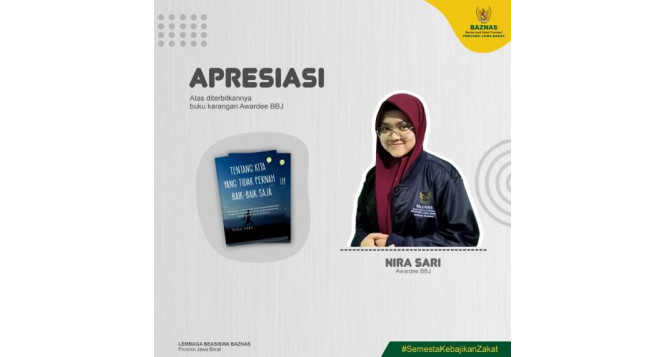 Penerima Beasiswa BAZNAS Jabar Berhasil Terbitkan Buku