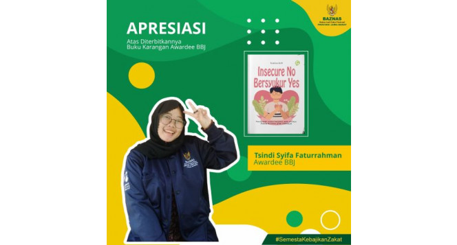 Mahasiswa Penerima Beasiswa BAZNAS Jabar Berhasil Terbitkan Buku Kedua