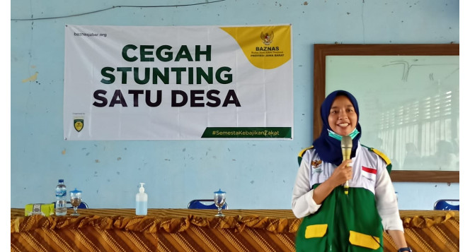 BAZNAS Jabar Launching Program Cegah Stunting Satu Desa