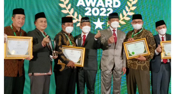 Baznas Jabar Raih 3 Penghargaan dalam Ajang Baznas Award 2022