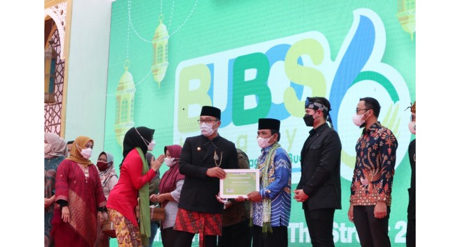 BAZNAS Jabar Raih Pengharagaan dari Gubernur Jawa Barat dalam ajang BUBOS 6
