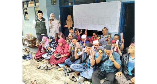 BAZNAS Jabar Bantu Penghafal Al-Quran Disabilitas