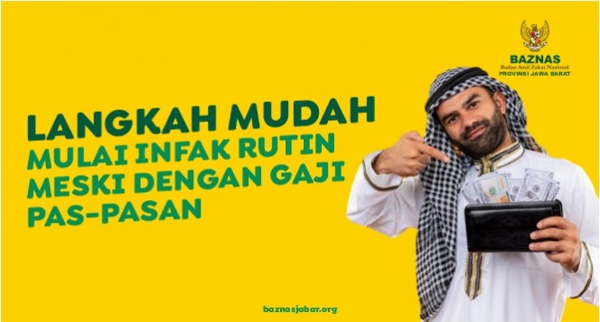 Langkah Mudah Memulai Infak dan Sedekah Rutin Meski dengan Gaji Pas-Pasan