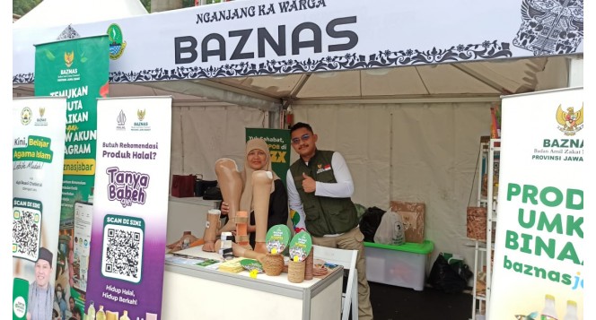 BAZNAS Jabar Hadirkan Layanan Publik dan Konsultasi ZISWAF di Acara “ Abdi Nagri Nganjang Ka Warga”