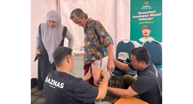 BAZNAS Jabar Hadir dalam "Abdi Nagri Nganjang ka Warga" di Sumedang, Ajak Warga Berinfak Lewat BAZNAS Charity Store