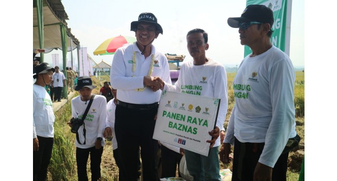 Dorong Kemandirian Petani, BAZNAS RI Launching Lumbung Pangan ke-8