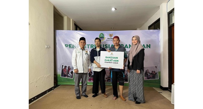 BAZNAS Jabar Salurkan Bantuan Kaki Palsu untuk 27 Penyandang Disabilitas, Wujud Nyata Kepedulian dalam Program “Nganjang Ka Warga”