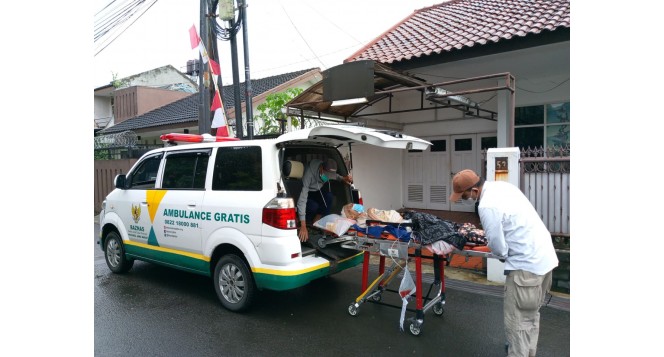 BAZNAS Jabar Laksanakan Layanan Ambulans Bagi Mustahik
