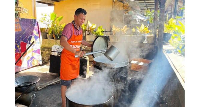 BAZNAS Siapkan Dapur Umum untuk Penyintas Bencana di Tapanuli Selatan