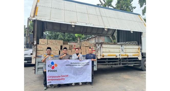 BAZNAS Jabar Terima Donasi Natura Senilai Rp162,8 Juta dari PT CJ Food Lestari